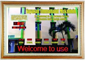 Jual Jam Pengingat Waktu Sholat di Bogor Fitur Terlengkap
